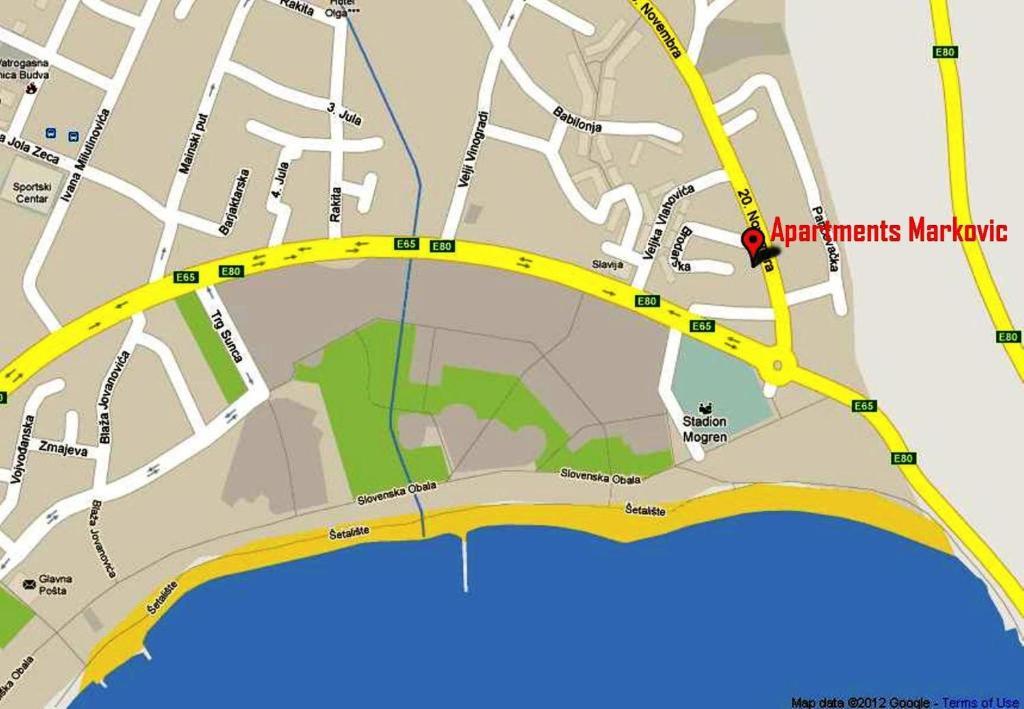 Apartments Markovic Budva Dış mekan fotoğraf